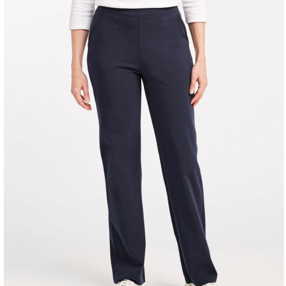 L.L.Bean perfect fit, black stretchy pants.